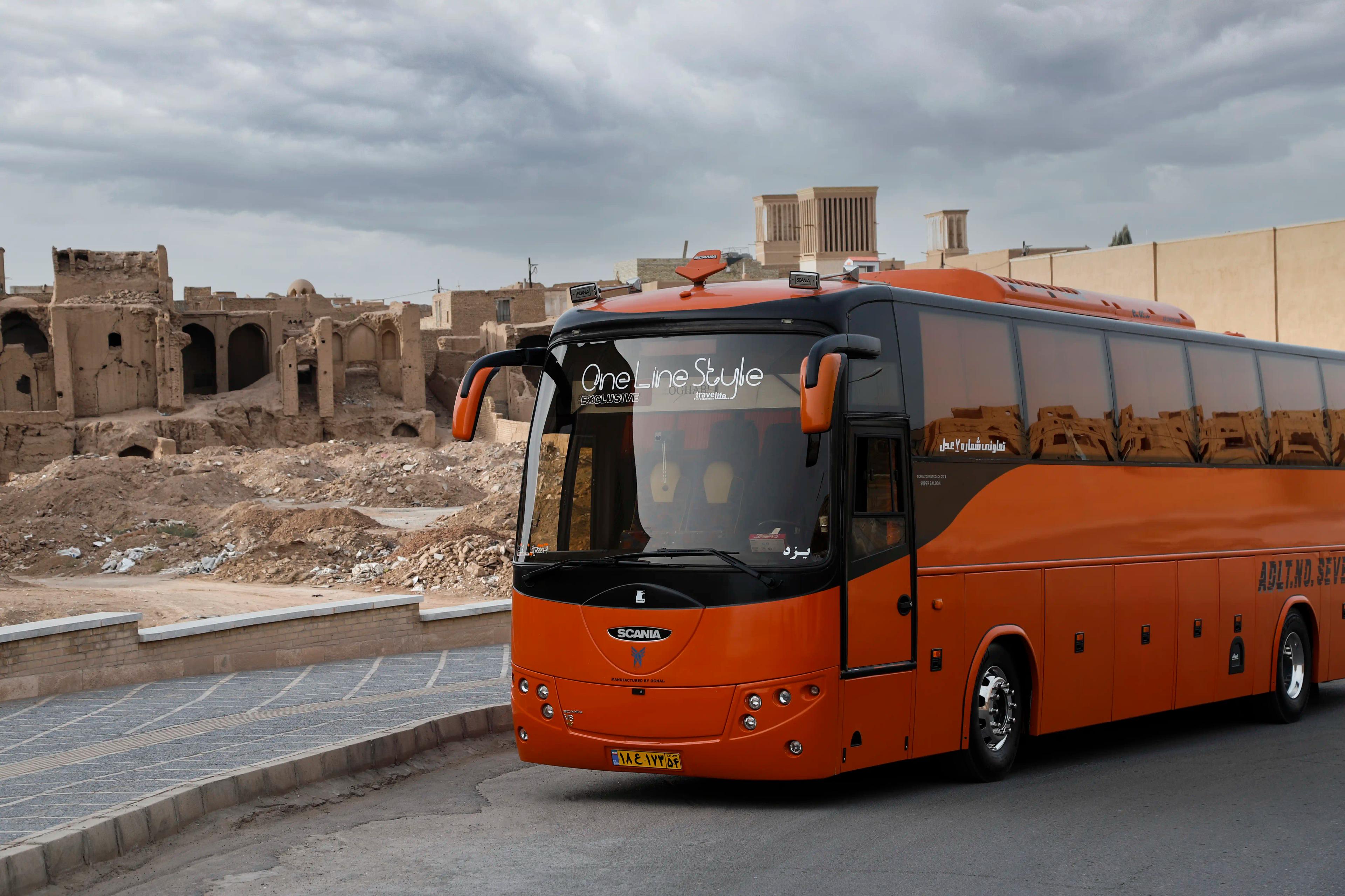 red bus